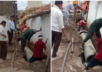 माजी शिक्षण सभापती सारिका कनकम के लगातार पाठपूरावेसे डॉ.आंबेडकर वार्ड में नये अंडरग्राउंड नालियों का निर्माण किया गया.