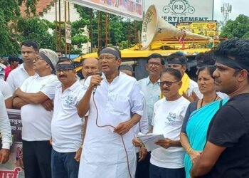 मणिपूर मध्ये आदिवासी महिलांची नग्न धिंड काढून त्यांच्यावर अत्याचार करणाऱ्या कृत्यास राज्य आणि केंद्र सरकारच जबाबदार: डॉ. नामदेव किरसान.