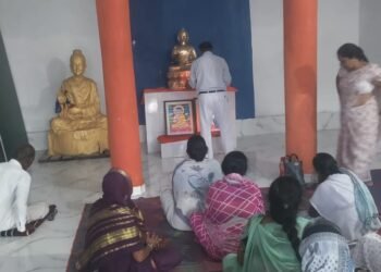 बुद्ध विहार कोहळी येथे भारतीय बौद्ध महासभा तालुका कळमेश्वर तर्फे वर्षावास निमित्त प्रवचन मालिका.