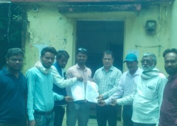 मणिपूर मधील महिलांवरील अत्याचार प्रकरणी समता सैनिक दल व आदर्श एकता सामाजिक संघटना आर्वीच्या वतीने निषेध.