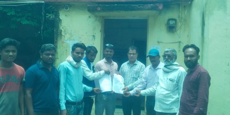 मणिपूर मधील महिलांवरील अत्याचार प्रकरणी समता सैनिक दल व आदर्श एकता सामाजिक संघटना आर्वीच्या वतीने निषेध.