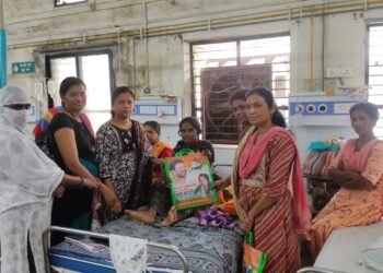 भाग्यश्री शिशु’ योजने अंतर्गत उपजिल्हा रुग्णालयात किट वाटप, भाग्यश्रीताई आत्राम यांचा मार्गदर्शनात दर बुधवारी सुरू आहे उपक्रम.