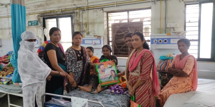 भाग्यश्री शिशु’ योजने अंतर्गत उपजिल्हा रुग्णालयात किट वाटप, भाग्यश्रीताई आत्राम यांचा मार्गदर्शनात दर बुधवारी सुरू आहे उपक्रम.