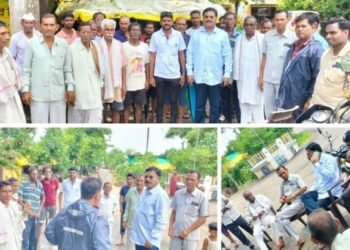 माजी आमदार डॉ नामदेवराव उसेंडी यांनी विविध भागात भेट देऊन गावकऱ्यांशी संवाद साधत केली चर्चा.!