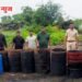 समुद्रपूर पोलीसांकडून गव्हा कोल्ही पारधी बेडा येथे प्रभावी वाॅशआउट मोहिम राबवित 4 आरोपींना अटक, लाखोंचा मुद्देमाल केला नष्ट.