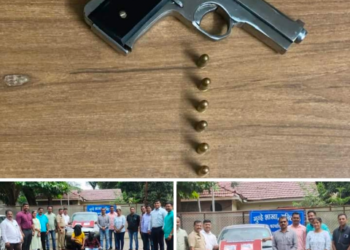 रेकॉर्डवरील गुन्हेगारांकडून 02 पिस्टल 08 जिवंत काडतुसे, 01 सेंट्रो कार असा मुद्देमाल हस्तगत. गुन्हे शाखा युनिट 02 ची उल्लेखनीय कामगिरी