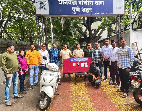 वानवडी पोलीस स्टेशन तपास पथकांची धडाकेबाज कामगिरी !गावठी पिस्टल बाळगणाऱ्यास केले जेरबंद….