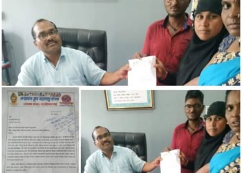 तथागत ग्रुप महाराष्ट्र राज्य संघटना जिल्हा बुलढाणा येथील चिखली तालुक्याच्या वतीने मणिपूर व बेडग येथील घटनेचा जाहीर निषेधार्थ निवेदन.