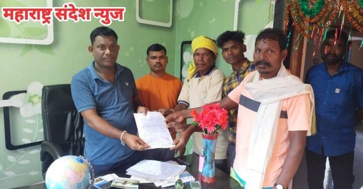 वीज पडून नुकसानग्रस्त शेतकऱ्याला शासनाकडून आर्थिक मदत अहेरी बाजार समितीचे सभापती अजय कंकडालवार यांच्या पाठपुराव्याला यश.