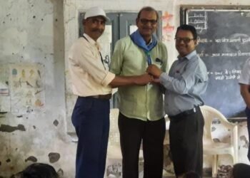 राणी लक्ष्मीबाई बुलबुल युनिट पंचायत समिती हिंगणघाट द्वारे जागतिक स्काउटिंग सूर्वोदय दिवस व स्कार्फ दिवस साजरा.