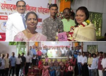 ‘व्हाॅईस ऑफ मीडिया’ च्या वतीने सावनेर येथे साप्ताहिक पत्रकार/ संपादक स्नेहमिलन सोहळा थाटात संपन्न.