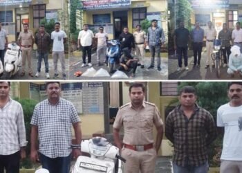 समुद्रपूर पोलीस स्टेशनच्या हद्दीत अवैध दारू वाहतुक व सट्टा जुगार वर धडक कार्यवाही सुरू.