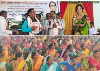 नागपुर जिल्हातील कन्हान येथे “लोककला सोहळा उत्साहात संपन्न.