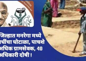 बीड जिल्हात मनरेगा मध्ये कोट्यवधींचा घोटाळा, पाचशे पेक्षा अधिक ग्रामसेवक, 40 अधिकारी दोषी !