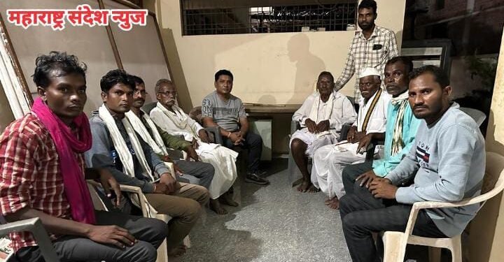 गोमणी परिसरातील प्रतिष्ठित नागरीकांनी घेतली माजी आमदार दिपकदादा आत्राम यांची भेट, गोमणी परिसरातील समस्या सोडविण्याची केली विनंती.