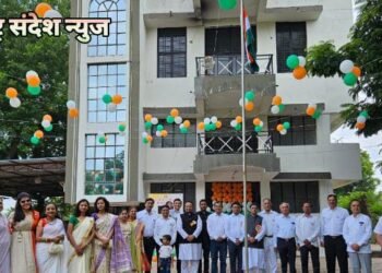 सावनेर इंडियन मेडीकल असोसिएशनच्या वतीने ७७ वा “स्वातंत्र्य दिन” उत्साहात साजरा.