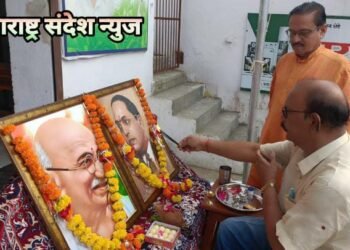 हिंगणा तालुक्यातील रायपूर येथील नेताजी सुभाषचंद्र बोस वाचनालयात 76 वा स्वातंत्र्य दिन सोहळा साजरा.