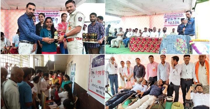 हिंगणा येथे संकल्प जनसेवा फाउंडेशनचा उपक्रम निःशुल्क आरोग्य शिबीर संपन्न.