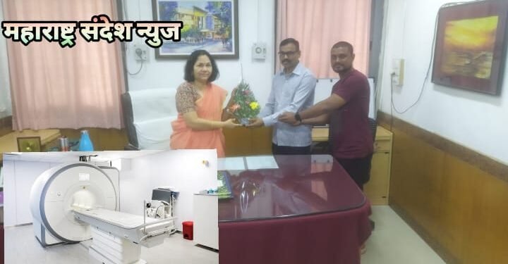 उमेश इंगळे यांच्या मागणीला यश सुपर स्पेशालिटी हॉस्पिटल मध्ये एम.आर.आय मशिन सुरू