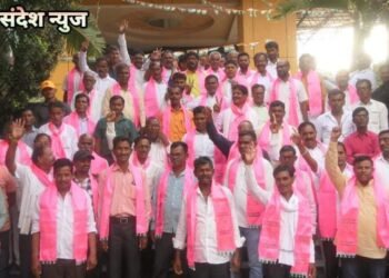 हिंगणघाट विधानसभा मतदारसंघातील आजी माजी सरपंचांनी सह अनेकांनी घेतला भारत राष्ट्र समितीत प्रवेश.