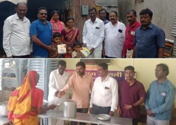 सांगली येथील सामाजिक कार्यकर्ते संजय कांबळे यांचा वाढदिवस विविध उपक्रमांनी साजरा.