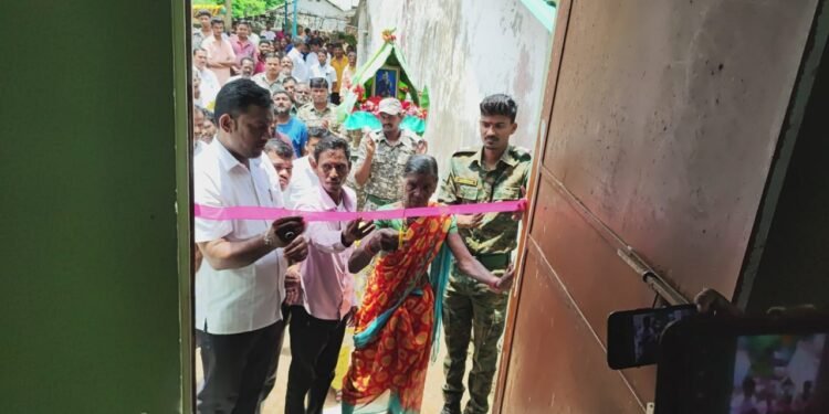 राजाराम (खांदला)येथे शहीद दिनकर अर्का सार्वजनिक वाचनालय उदघाटन कार्यक्रम संपन्न.