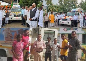 केंद्र पुरस्कृत योजनेंतर्गत पशुस्वास्थ व रोग नियंत्रण कार्यक्रमांतर्गत पशुचिकित्सा वाहनाचे आमदारांच्याहस्ते लोकार्पण.