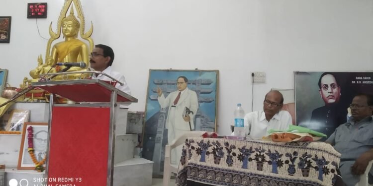 हिंगणघाट शहरातील रामनगर, (प्रबुद्ध नगर) मध्ये वर्षावास निमित्त धम्म प्रबोधन मालिका कार्यक्रम संपन्न.