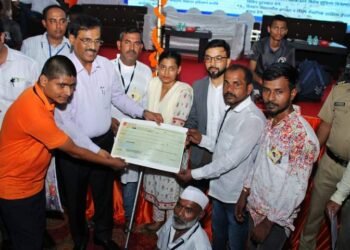 महाराष्ट्र शासनाच्या दिव्यांग कल्याण विभाग कार्यक्रमा अंतर्गत मिरा भाईंदर महानगरपालिका क्षेत्रातील दिव्यांग लाभार्थ्यांना लाभाचे वाटप.