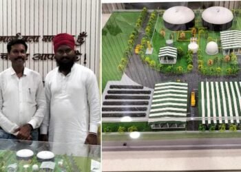 भीम आर्मी विदर्भ प्रमुख अंकुश कोचे व सागर टाके यांनी दिली हिंगणघाटचे उद्योगपती आचल थूल यांच्या कार्यालय व सीएनजी प्रोजेक्टला भेट.