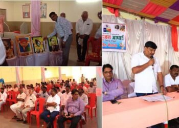 नांदणी येथे वंचित बहुजन आघाडीचा कार्यकर्ता मेळावा पदाधिकारी व शेकडो कार्यकर्त्यांच्या उपस्थित संपन्न.