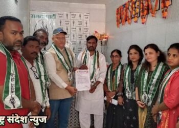 समता पक्षाच्या वतीने मेहकर लोणार विधानसभा मतदार संघासाठी आमदारकीचे तिकिट संदिप गवई यांना जाहीर.