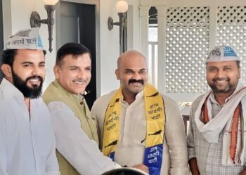 सुरज ठाकरे यांचा आम आदमी पार्टीमध्ये प्रवेश, राजुरा विधानसभा मतदार संघातून आप कडून निवडणूक लढणार