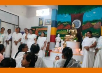 हिंगणघाट शहरातील फुले वार्ड मध्ये वर्षावास निमित्त 2023 वर्षावास प्रवचन मालिका” मधील  14 वे धम्मपुष्प कार्यक्रम संपन्न.