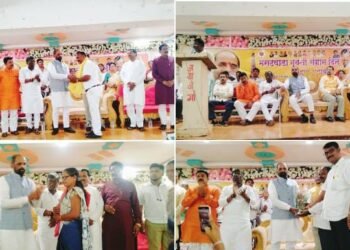 मराठवाडा मुक्ती संग्राम दिन व प्रधानमंत्री नरेंद्र मोदी यांचा वाढदिवसा निमित्त केक कापून विविध कार्यक्रम साजरे.