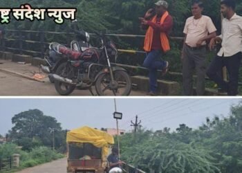 विसापूर गावामध्ये गणपती विसर्जन स्थळी तात्काळ लाईट सुविधा उपलब्ध: प्रितम पाटणकर यांच्या मागणीला यश.