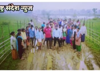 सिरोंचा उपविभागीय बांधकाम कार्यालयात रा,काँ पक्षाचे ता- उपाध्यक्ष- सागर मूलकला यांची भेट व अधिकाऱ्यांशी चर्चा.