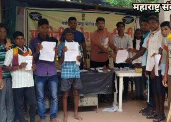 उप पोलीस स्टेशन पेरमिली व डाक विभाग यांच्या संयुक्त विद्यमाने जनजागरण मेळावा संपन्न.