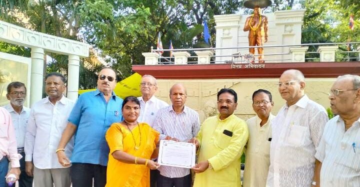 महाराष्ट्र राज्य डॉ. बाबासाहेब आंबेडकर समाज भूषण संघ नागपूर जिल्हा सहसचिव पदी सौ. माया घोरपडे यांची नियुक्ती.