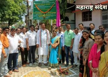 हिंगणघाट शहरात ऐतिहासिक ५० कोटीच्या विकास कामांचा झंझावात, आ. समीर कुणावर यांचे हस्ते विविध विकास कामांचे भूमिपूजन