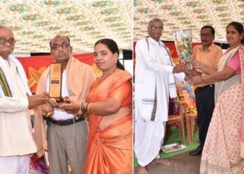 शिक्षक बंडू निखाडे व  विजय वनकर यांचा सेवानिवृत्तीपर सत्कार