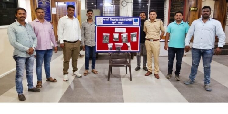 घरफोडीच्या दोन गुन्हयांची कौशल्यपूर्ण उकल करुन घरफोडीच्या गुन्हयातील माल जप्त….