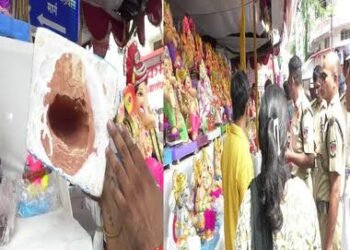 नागपुर मनपाच्या कारवाईला गती! मंगळवारी चिंतार ओळीतील 103 पीओपी मूर्ती जप्त, मूर्ती विक्रेत्या मध्ये खळबळ.