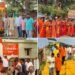 राजाराम येते ‘शिव शौर्य’ यात्रेचे जंगी स्वागत, बजरंग दल शाखा राजारामचा पुढाकार.
