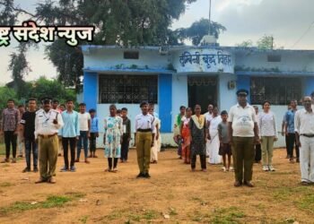 भारतीय बौद्ध महासभेच्या वतीने समता सैनिक दल प्रशिक्षण शिबिर राजुरा तालुक्यातील बामनवाडा येथे संपन्न.