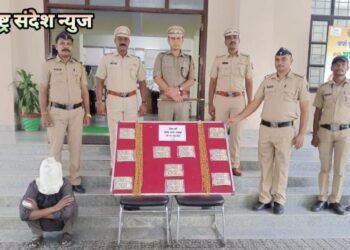 गुप्त धनाचा सोन्याचे आमिष दाखवून फसवणुक करणारे दोन कुख्यात गुन्हेगाराला समुद्रपूर पोलीसांनी ठोकल्या बेड्या.