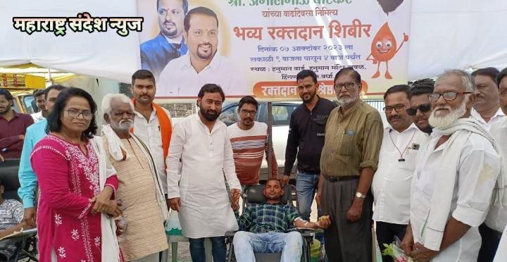 हिंगणघाट येथे हजारो नागरिकांनी घेतला निःशुल्क आरोग्य शिबिराचा लाभ.