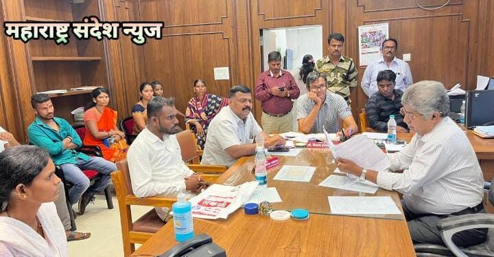 मयत संदीप परशुराम बाविमनी यांच्या मृत्यूस जबाबदार असणाऱ्यांची चौकशी करून अद्याप पर्यंत कारवाई का झाली नाही?