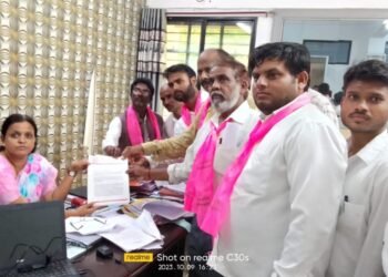 नागपूर: भारत राष्ट्र समिती हिंगणा विधानसभा क्षेत्रा तर्फे एक दिवसीय धारणा आंदोलन.