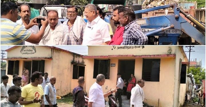 हिंगणघाट: राष्ट्रवादी काँग्रेसचे नेत्यांच्या आक्रमक भूमिकेमुळे अंगणवाडी मुलांना मिळाला न्याय.